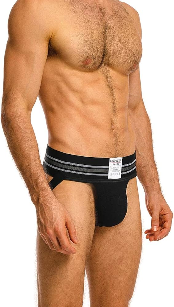 BSHETR Men's Athletic Supporters Jockstrap Active Underwear at  Men’s Clothing store