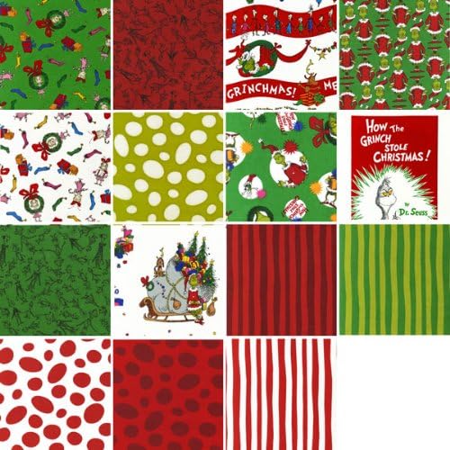 How the Grinch Stole Christmas Fabric 