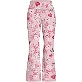 Tutolipy Kids Flare Pants Youth Yoga Dance High Waist Girls Bootcut Sweatpants