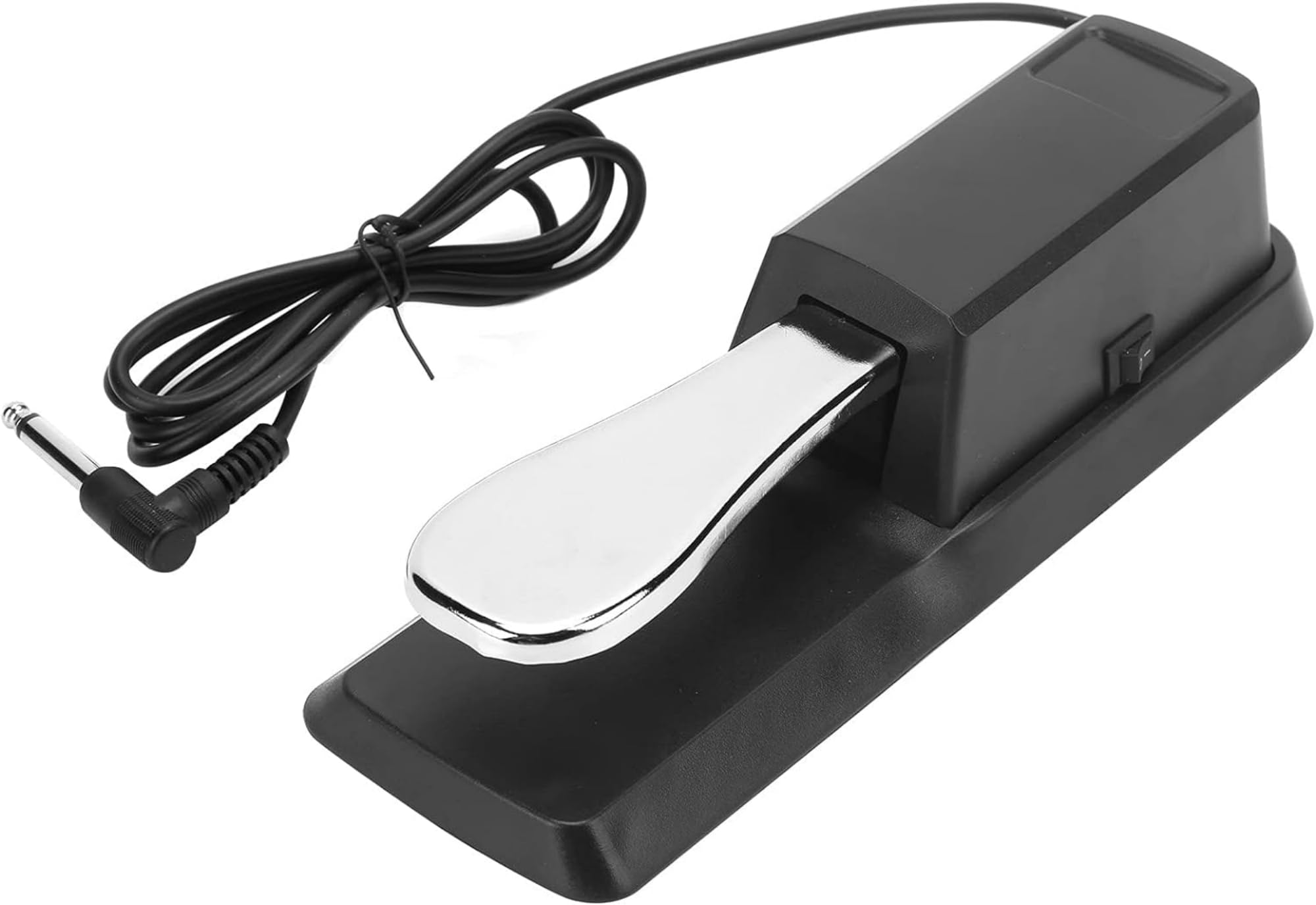 CAIHONG Sustain Pedal for Keyboard, Piano Pedal Keyboard Foot Damper Pedal with Polarity Switch, 6.5mm Input Plug, for Electronic Keyboards, MIDI Synthesizer, Digital Pianos