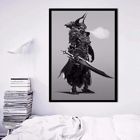 Amazon ダークソウルダークレイスウォールアートキャンバス絵画ポスター室内装飾ポスターとプリント装飾写真40x60cm フレームなし アートフレーム ポスター オンライン通販