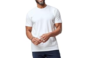Fresh Clean Threads Mens Crew Neck T-Shirt - Pre Shrunk Soft Fitted Premium Tee - Men’s T-Shirts Cotton Poly