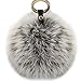 FURTALK Fur Pom Pom Keychain Bag Charm Fur Handbag Charms Original