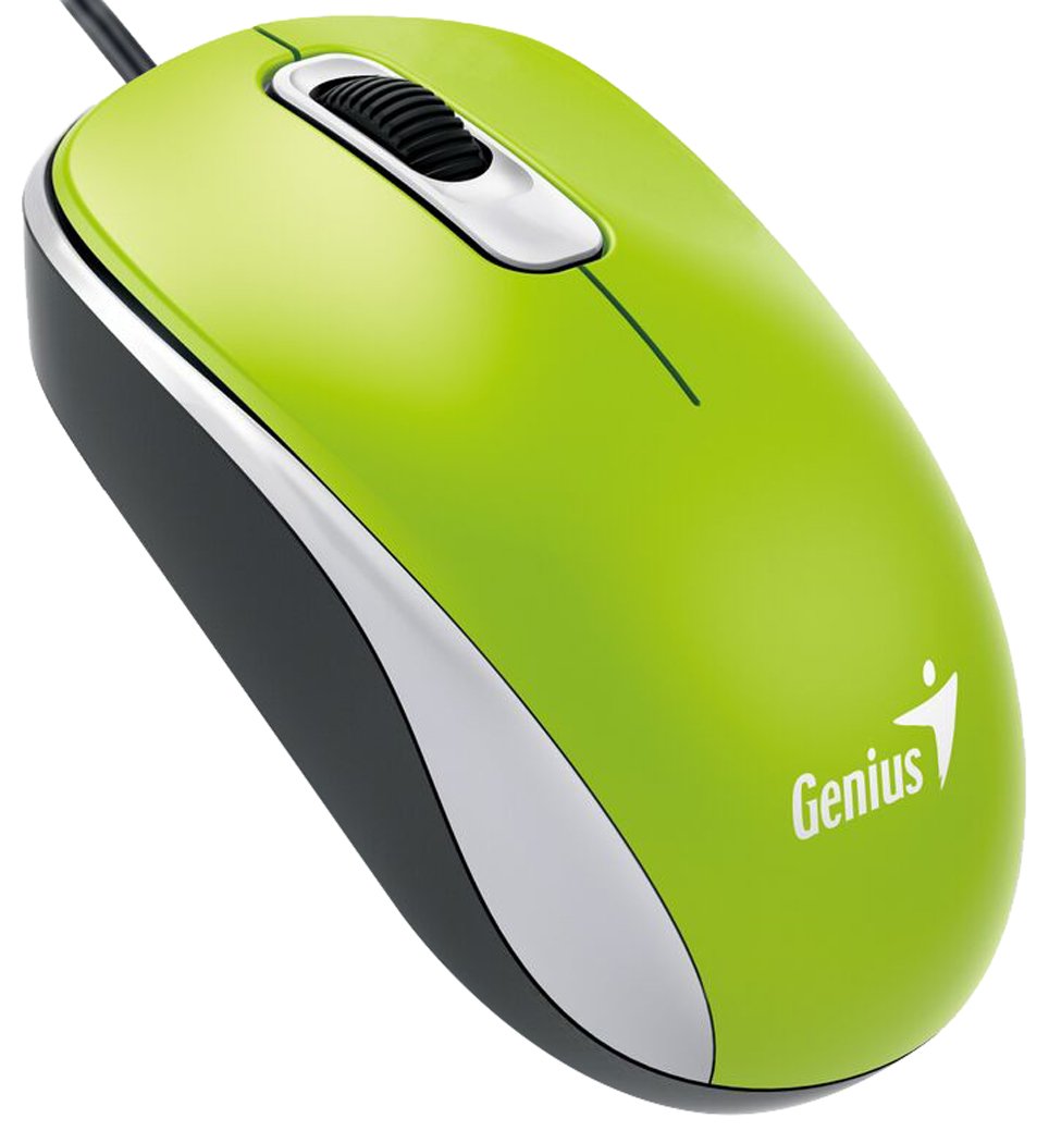 Genius DX-110 PC Mouse, PC/Mac, 2 Ways 31010116105