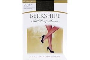 Berkshire womens All Day Sheer Non-control Top Pantyhose - Sandalfoot