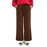 Ecupper Womens Casual Loose Plus Size Elastic Waist