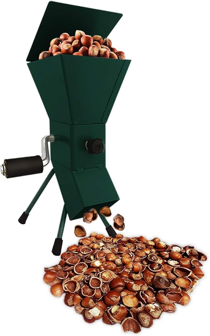 Hand Crank Nutcracker Tool for Nuts Easy To Use Nutcracker Machine for Cracking Nuts