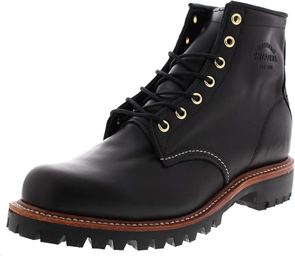 Chippewa 6� Whirlwind Lugged Boot 1901G32 Black, Size Chippewa 6� Whirlwind Lugged Boot 1901G32 Black, Size
