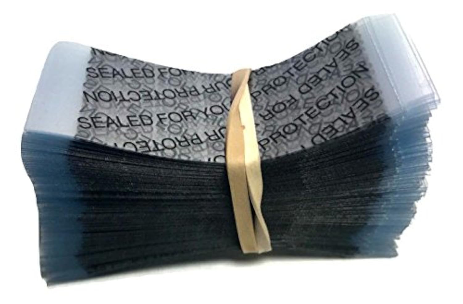 Supplement and Supply 66 x 25 mm Printed Black Perforated Shrink Band for Growler Bottles, Pharmaceutical Bottles, Gallon Jugs, Honey Bottles, and More. [Compatible Diameter: 1 1/2”] - Pack of 250