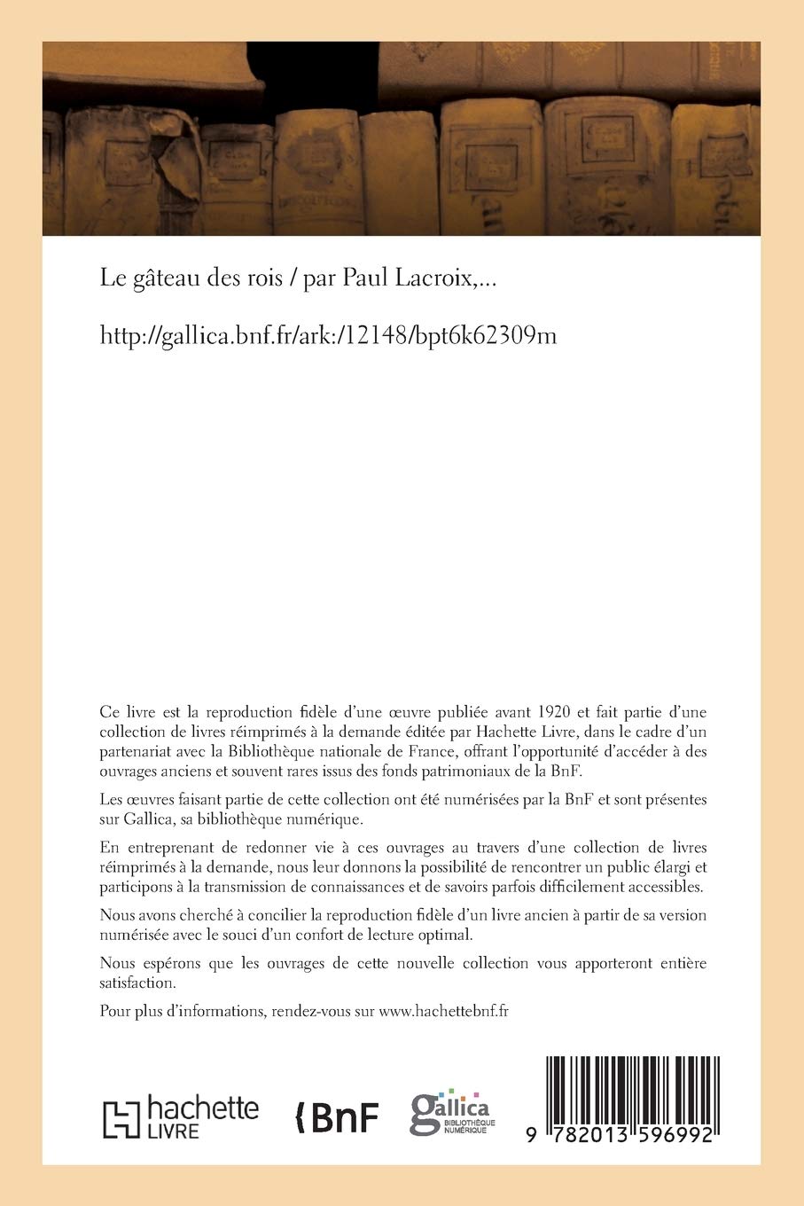 Le Gateau Des Rois Litterature French Edition Lacroix P Amazon Com Books