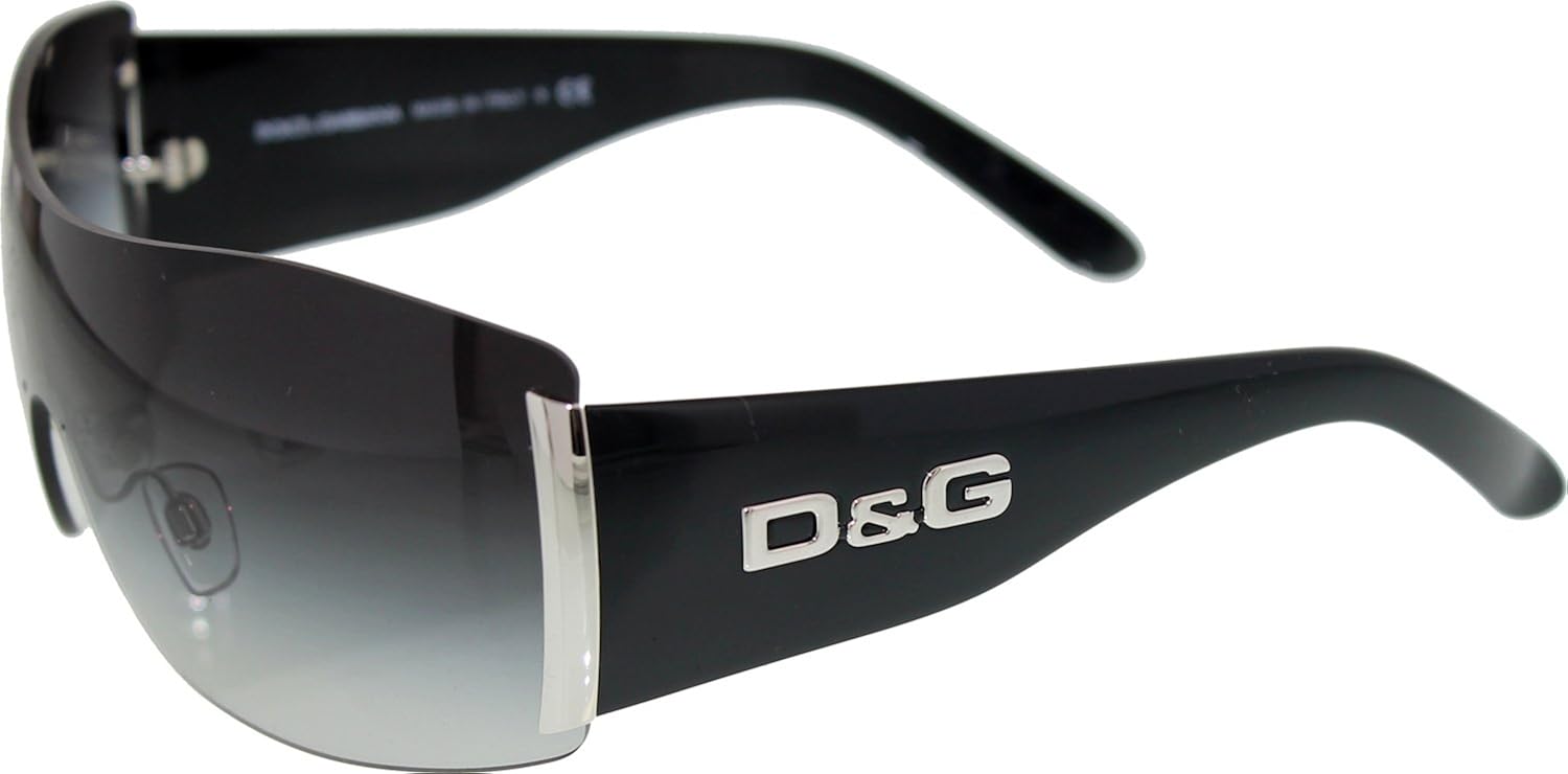 DOLCE&GABBANA SUNGLASSES D&G 8039 BLACK&SILVER 501/8G Shoes