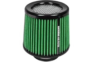 Kyostar Universal Green 3 Inch 76mm Air Intake Cone Filter Replacement Quality Dry Air Filter