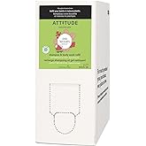 ATTITUDE Shampoo and Body Wash for Kids, EWG Verified Hair and Body Cleanser, Dermatologically Tested Soap, Plant and Mineral Based Bath Products, Vegan, Bulk Refill, Watermelon and Coco, 67.6 Fl Oz