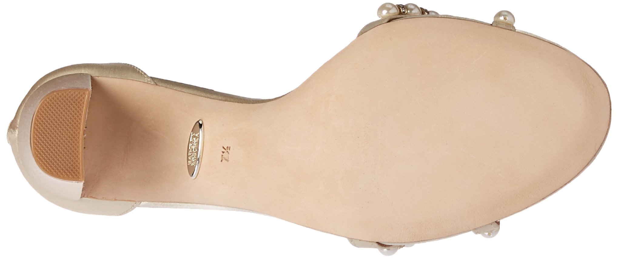 Badgley Mischka Womens Hooper Satin Ankle Strap Evening Sandals - Image 4