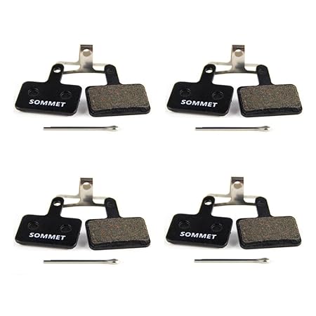 SOMMET 4 Paare Fahrrad Scheibenbremsbeläge für Shimano M355 M375 M395 M415 M416 M445 M446 M447 M465 M475 M485 M486 M510 M515 