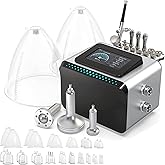 Meifuly Vacuum Therapy Machine, 3 in 1 Vacuum Cupping Sets, Skin Care and Airbrush Machine, with 1800ML and 1500ML Large Cups, 0-80 cmHg, 5 inch Touch Screen