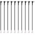 DC Power Pigtail Cable, 10-Pack 5.5mm x 2.5mm 90 Degree Right Angle DC Barrel Male Plug Jack Connector to Bare Wire Power Sup