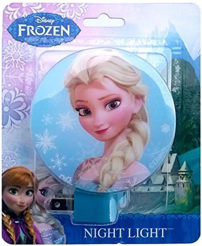 Disney Frozen Girls Elsa Night Light (Blue) Amazon.ca Toys & Games