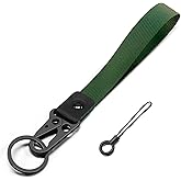 ABLAZE Wrist lanyard Keychain, Key Lanyard Holder Wrist Strap for Men Women (Atrovirens)