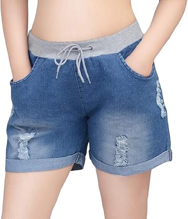 womens red spandex shorts