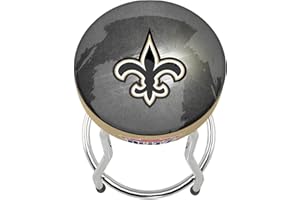 ARCADE1UP Adjustable Licensed NFL Blitz Pub Stool (New Orleans Saints), Multicolor (A1UP-Saints Stool)