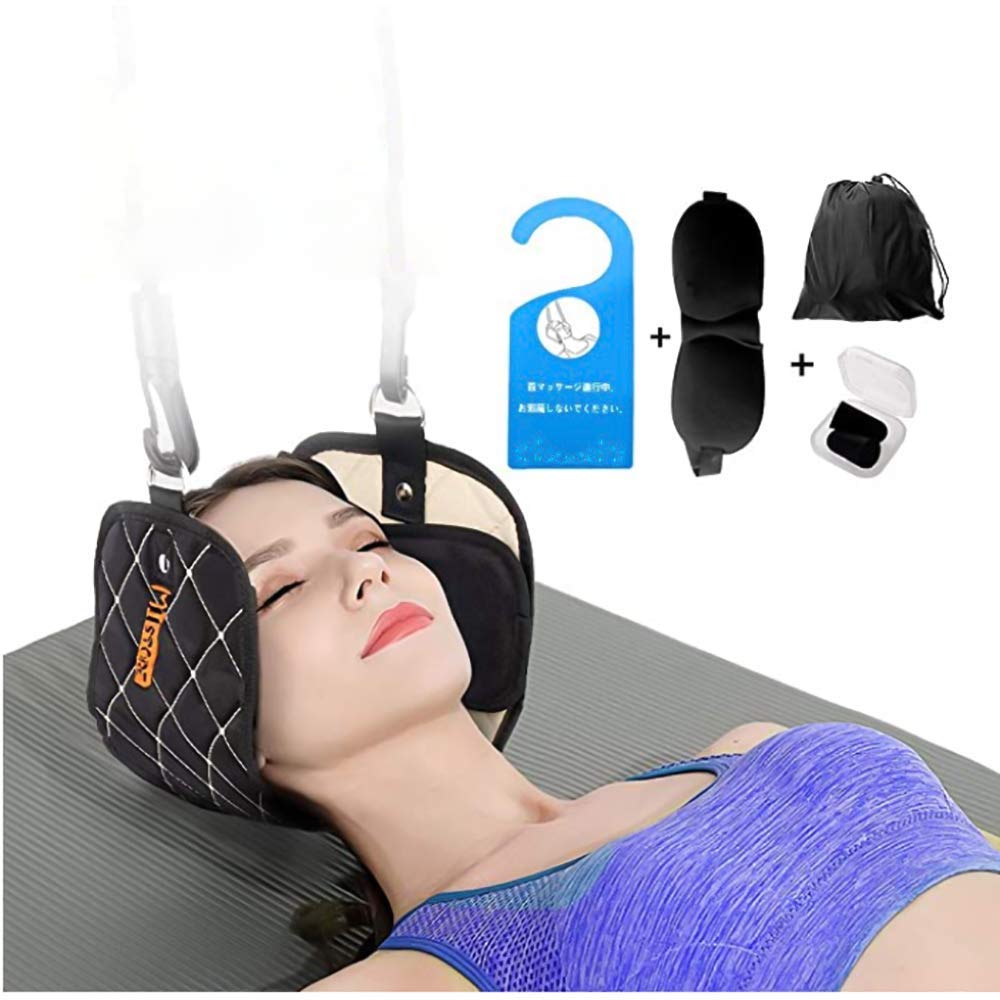 Mua ネックハンモック Mistore ポータブル 首ハンモック 5点セット 首牽引機 快眠枕 マッサージ枕 ヘッド ハンモック 防水素材 持ち運び便利 首マッサージャー 健康グッズ 両親 家族 先輩 年上へのプレゼント 青 Tren Amazon Nhật Chinh Hang 21 Fado