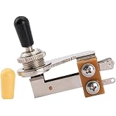 Musiclily Basic Metric L-Type Right Angle 3-Way Pickup Toggle Switch | Selector, for Epiphone LP SG ES Style Electric Guitar