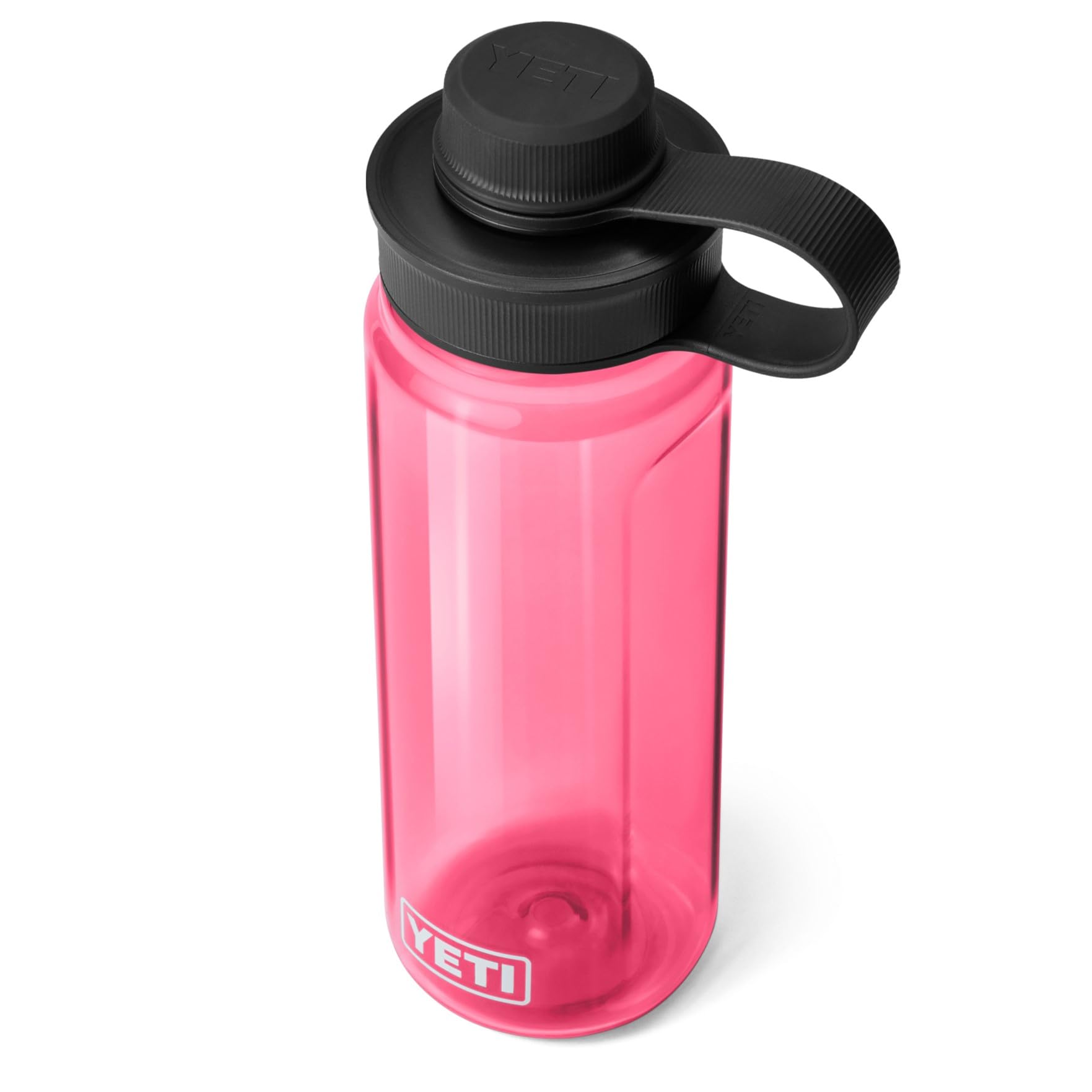 YETI Yonder Water Bottle with Leakproof Tether Cap, Lightweight and BPA-Free, Tropical Pink, 25 oz (750 ml)