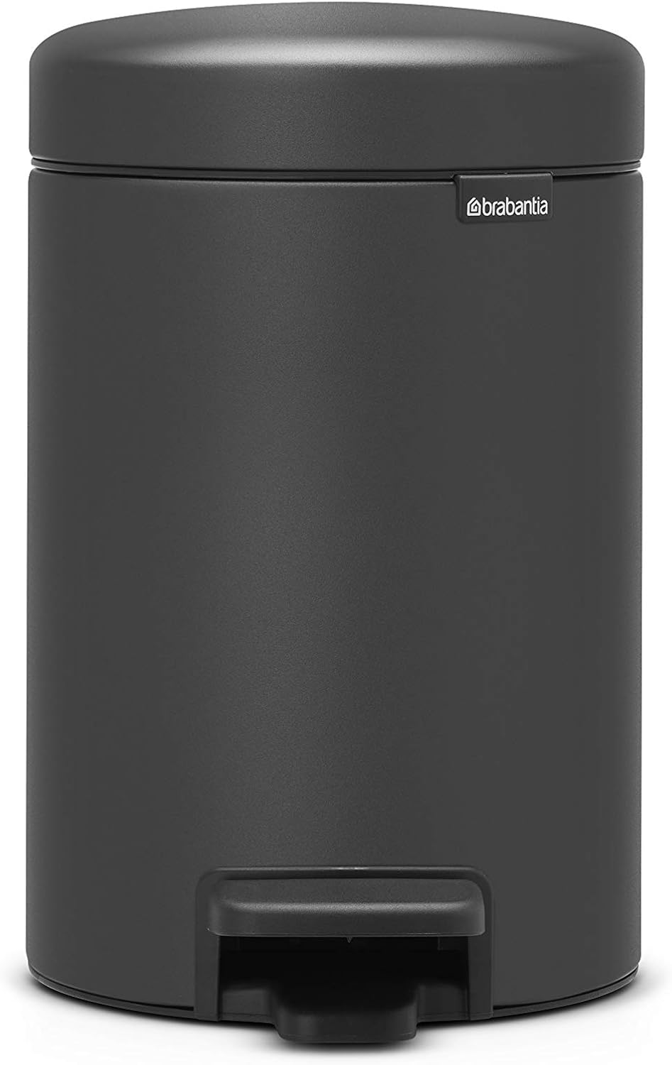 Brabantia Pedal Bin Newicon with plastic inner Bucket, Mineral Infinite