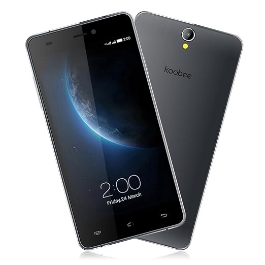 title=KOOBEE- Smartphone 5" HD (fotocamera 13MP, 4G Quad-Core 1.3 GHz, 16GB ROM+2GB
