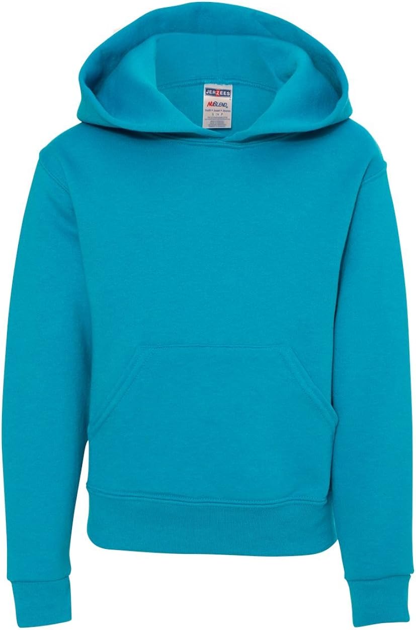 Jerzees Youth 8 oz., 50/50 NuBlend Fleece Pullover Hood (996Y
