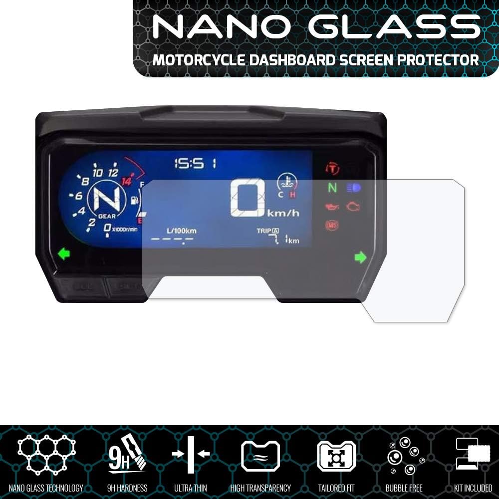 Speedo Angels NANO GLASS Screen Protector compatible with CBR500R (2019+), Transparent