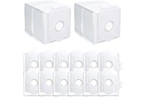 BLUEARKS 14Pcs VCA-ADB90 Vacuum Bags(NOT Bespoke/Jet Bot),Compatible with Samsung Vca-SAE/903-904/AA,Replacment for Jet70+ Jet75+ Jet90,Large Capacity Automatic Dust Collection Bags