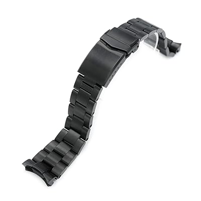 22mm DLC Black Watch Band for Seiko SKX007 SKX009, Zambia Ubuy