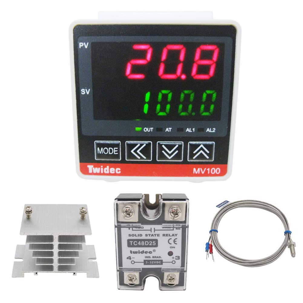 K Sensor Thermocouple Twidec/ MV100-B10 Digital Display PID Temperature