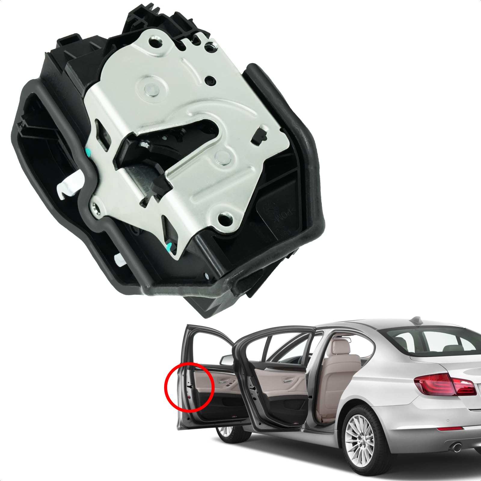 Photo 1 of Blycorul Front Left Driver Side Door Lock Actuator Motor, Compatible with BMW 128i 230i 320i 325i 328i 335i 550i 740i M2 M3 M5 M6 X1 X3 X5, Replaces 937-800 51217202143