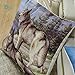 Set of 3 CaliTime Throw Pillow Covers 18 X 18 Inches, Combo Set, Wild Wolves