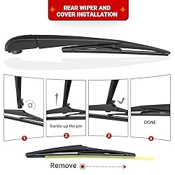 RAINTOK Windshield Wiper Blades Replacement for
