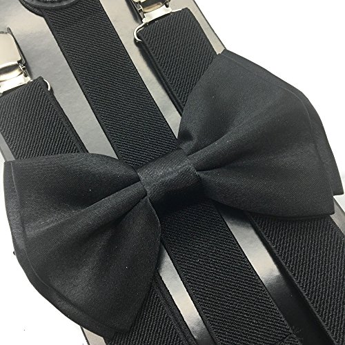 4everstore Unisex's Bow tie & Suspender Sets