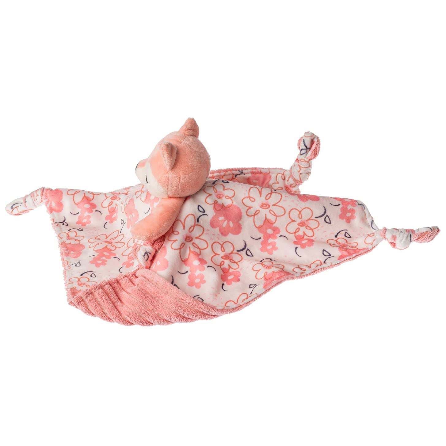 Mary Meyer Stuffed Animal Lovey Security Blanket, 13 x 13-Inches, Sweet-n-Sassy Fox