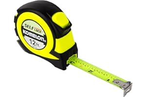 Komelon 12' Self Lock Hi-Vis Speedmark Tape Measure