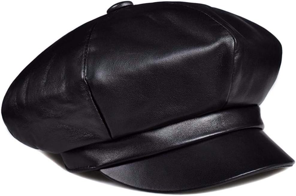 ladies leather baseball cap