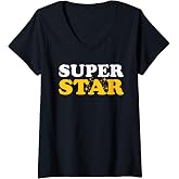 Womens SuperStar V-Neck T-Shirt