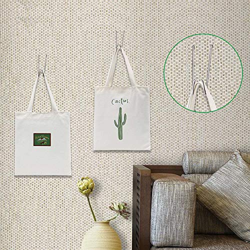 QYPRMX Fabric Panel Wall Wire Hooks, Cubicle Picture Hangers, Fabric