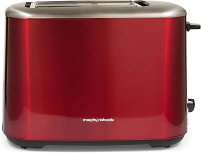 Morphy Richards Equip 2 Slice Toaster Defrost Reheat Browning Controls 800W