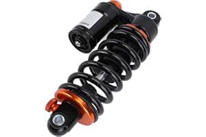 Motorcycle Shock Absorber, 190mm 550lbs Bike Rear Suspension Spring Shock Absorber Coil Spring Shock Absorber for Electric Bi
