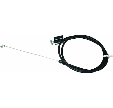 Amazon Com Murray 43828ma Engine Stop Cable 39 00 Inch For Lawn Mowers Black Lawn Mower Deck Parts Garden Outdoor