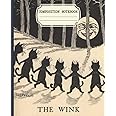 Composition Notebook The Wink: Vintage Aesthetic College Ruled With Louis Wain Cats Cover Design
