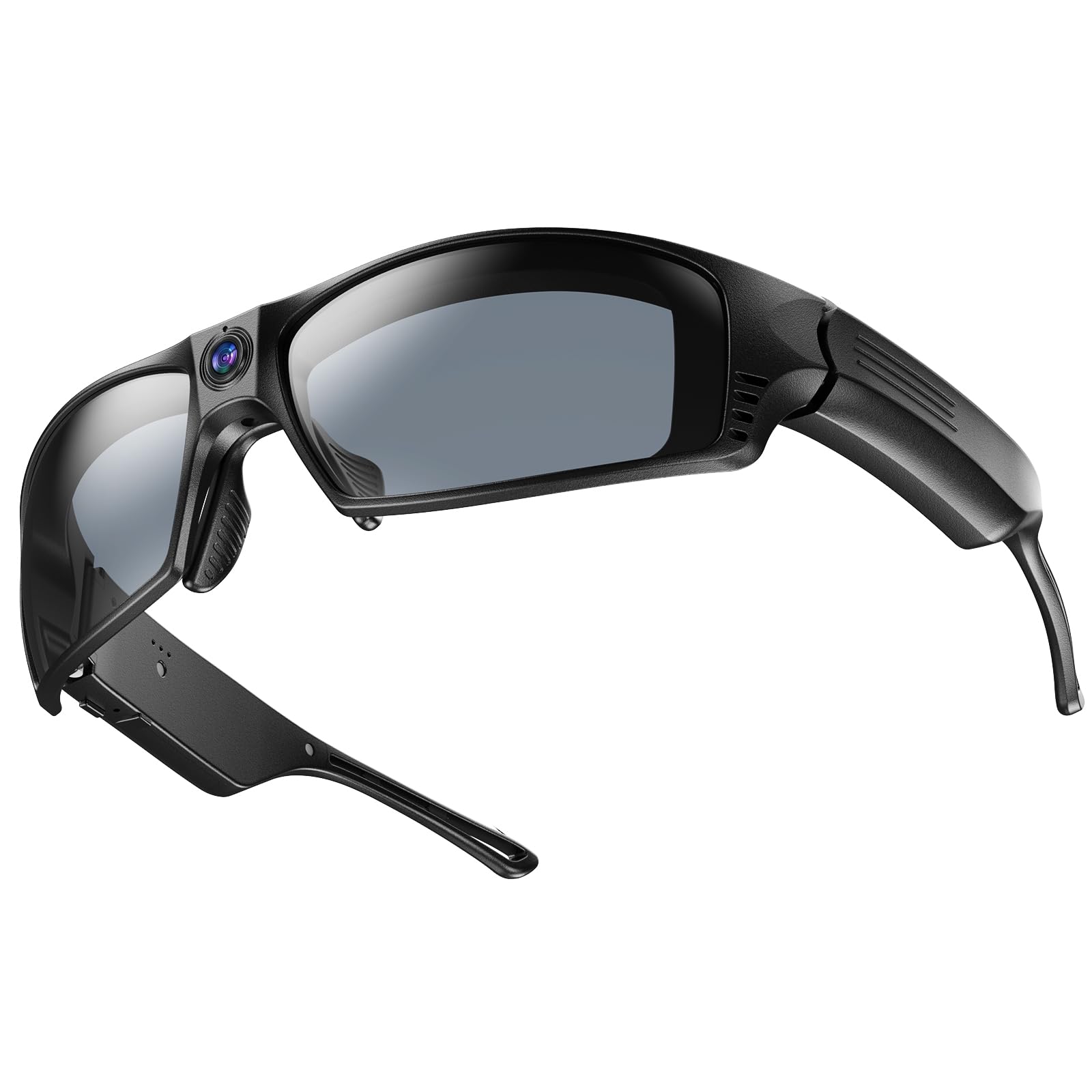 FANSHINE&AOA G4F-Camera Sunglasses 1080P,Smart Video Glasses with Camera Bluetooth 5.0 Open Ear Music Calling 15 Hours Runtime for Cycling Fishing Driving（64GB）