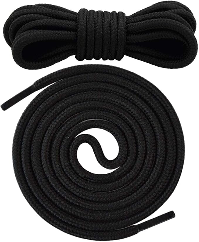 Canwn Cordones Redondos de Botas, [3 Pares] Cordones Resistente y